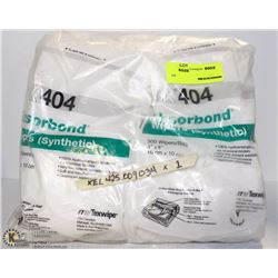 LOT OF 4 PACKS TEXWIPE ABSORBOND WIPERS