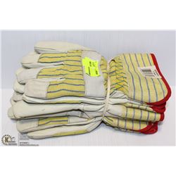 3 PAIRS OF INSULATED WORK GLOVES SIZE LARGE