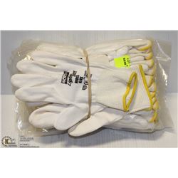 12 PAIRS OF NORTH  LIGHT TASK WORK GLOVES SIZE SM