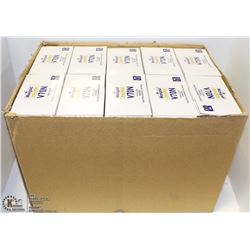 10 BOXES OF MARIGOLD VINYL GLOVES SIZE MEDIUM