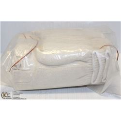 12 PAIRS OF FINGERLESS GLOVE LINERS