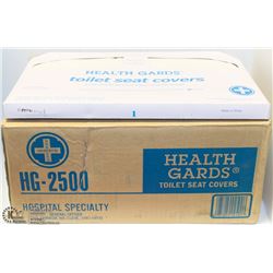 HEALTH GARD TOILET SEAT COVERS 250 PER PACK