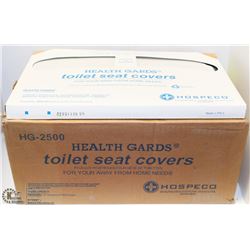 HEALTH GARD TOILET SEAT COVERS 250 PER PACK