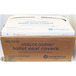 HEALTH GARD TOILET SEAT COVERS 250 PER PACK
