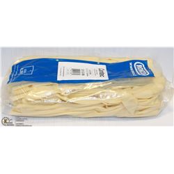 12 PAIRS OF RONCO CANTEC SIZE LARGE LATEX GLOVES