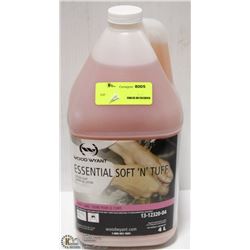 4L JUG OF WOOD WYANT SOFT N TUFF LOTION SOAP