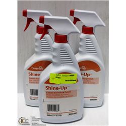 LOT OF THREE 946ML BOTTLES OF DIVERSEY LEMON