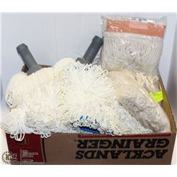 BOX OF ASST MOP HEADS
