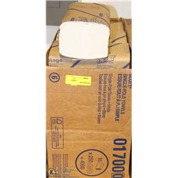 BOX OF SCOTT SINGLE FOLD NAPKINS - 4000 NAPKINS