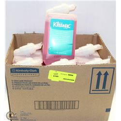 BOX OF KLEENEX FOAMING SKIN CLEANER 6 BOTTLES IN