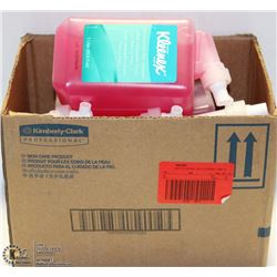 BOX OF KLEENEX GENTLE LOTION 6 BOTTLES IN