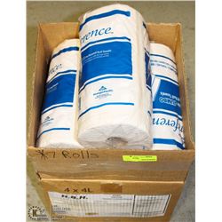 BOX OF 7 ROLLS OF GP 2PLY JUMBO ROLL TOWELS