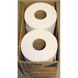 BOX OF 8 ROLLS OF 2 PLY ENVISION TOILET PAPER