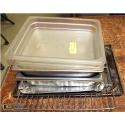 LOT OF ASST INSERTS AND PANS