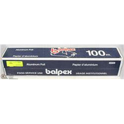 BALPEX 100M OF ALUMINUM FOIL