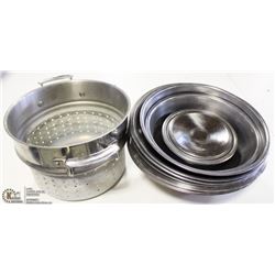 LOT OF ASST BOWLS AND 1 STRAINER