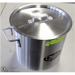 ME#13 STOCK POT 20 QUART MEDIUM WITH LID