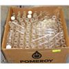 Image 1 : BOX OF CLEAR BOTTLES