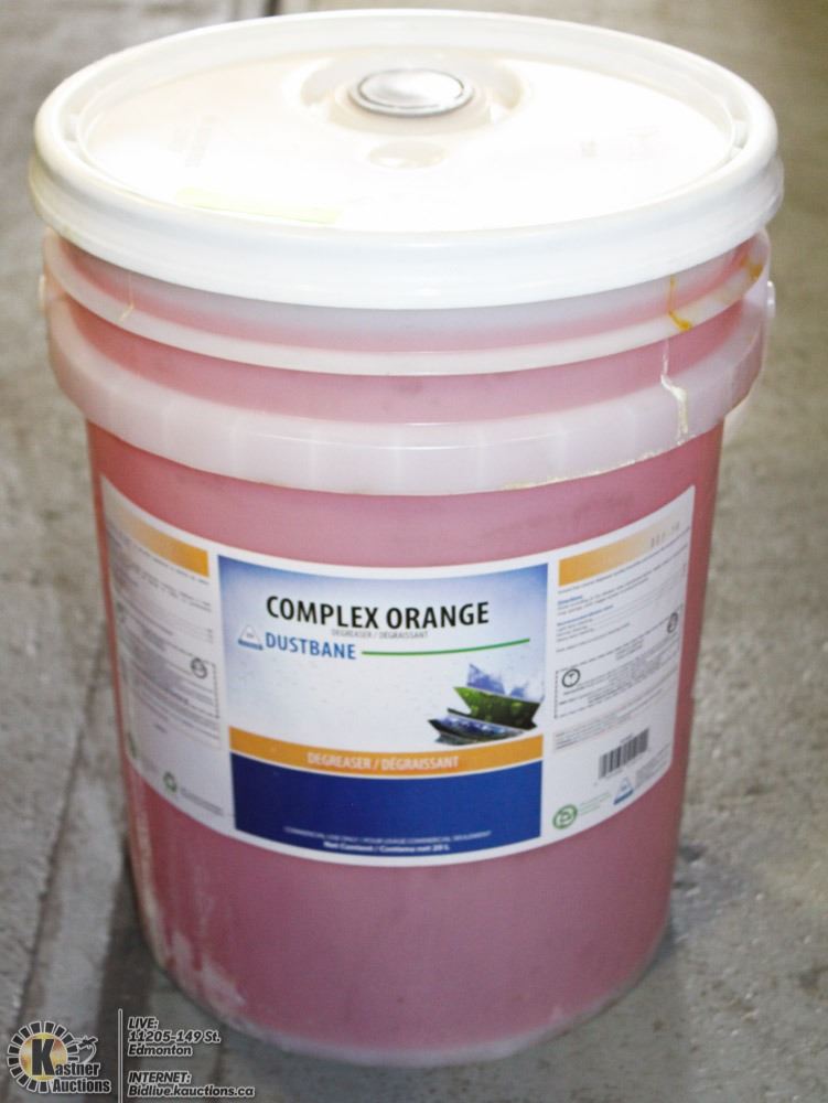 20L PAIL OF DUSTBANE COMPLEX ORANGE DEGREASER