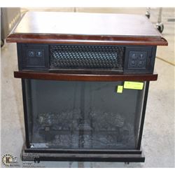 SMALL FAUX FIREPLACE