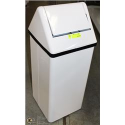 FROST WHITE GARBAGE CAN