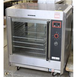 DISPLAY WARMER CABINET ON WHEELS