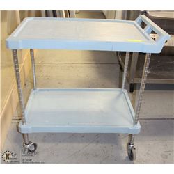 2 SHELF UTILITY CART