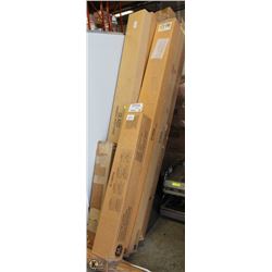 10 BOXES OF ASST LONG FLUORESCENT LIGHTS