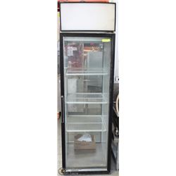 SINGLE DOOR COOLER WITH CASTORS (IN BOX AND CAN