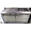 Image 1 : 5' AMERICAN RANGE NATURAL GAS DOUBLE OVEN
