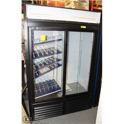 QBD COOLING SYSTEMS DOUBLE DOOR POP COOLER