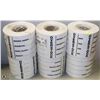 Image 1 : 6 ROLLS OF OVERSTOCK STICKERS