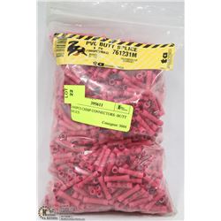 1000PCS CRIMP CONNECTORS -BUTT SPLICE