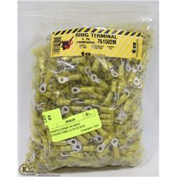 1000PCS CRIMP ON RING CONNECTORS 12-10 GUAGE