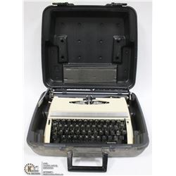 VINTAGE SEARS TYPEWRITER WITH CASE