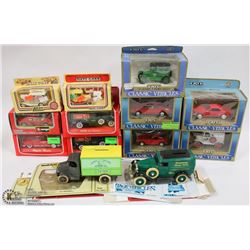 ERTLE & COCA COLA DIE CAST TOYS