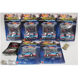 6 FRICTION MOTORIZED  RICHARD PETTY NASCAR CARS