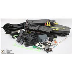 TYCO  RACE CAR TRACK WITH CARS, REMOTES