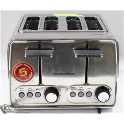 HAMILTON BEACH 4 SLICE TOASTER