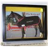 Image 1 : HICKSTEAD HORSE FIGURE FRAMED PICTURE