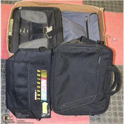 LOT OF 5 CARRY BAGS & CASES - NASCAR & MORE