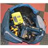 Image 1 : TOOL BAG WITH RYOBI CORDLESS TOOLS