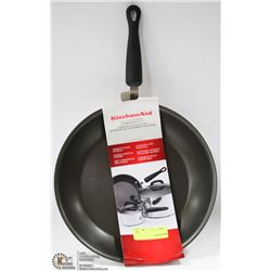 KITCHEN AID 12.5" ALUMINUM NON-STICK FRY PAN