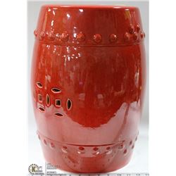 HEAVY CERAMIC STOOL/TABLE