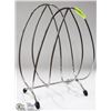 Image 1 : METAL LOG HOLDER/MAGAZINE RACK