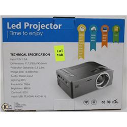 NEW LED MULTI MEDIA PROJECTOR