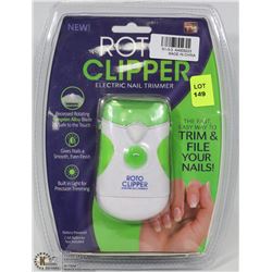 NEW ROTOCLIPPER ELECTRIC NAIL TRIMMER