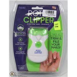 NEW ROTOCLIPPER ELECTRIC NAIL TRIMMER