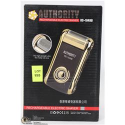 NEW AUTHORITY RECHARGEABLE ELECTRIC SHAVER