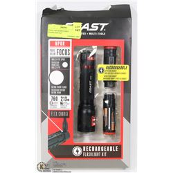 COAST RECHARGEABLE FLASHLIGHT KIT